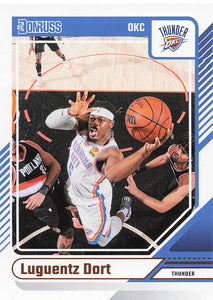 2024-25 Donruss Basketball Luguentz Dort #24