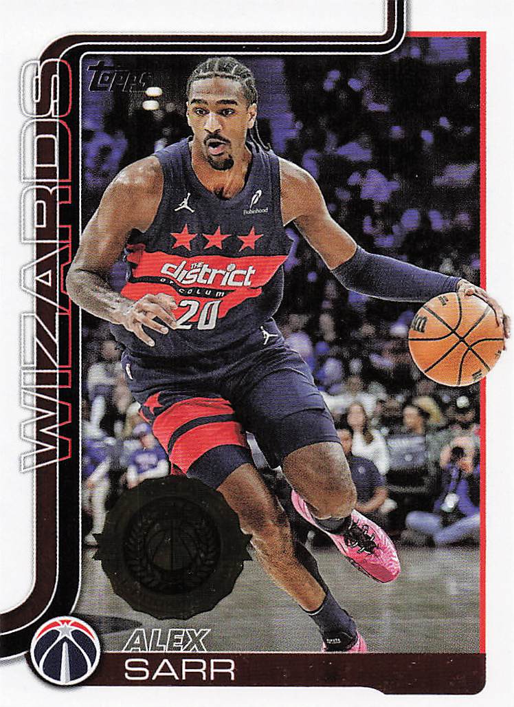 2025-26 Topps Basketball Alex Sarr #96