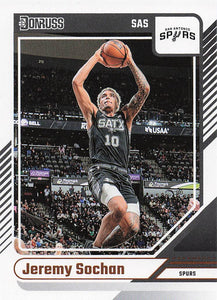 2024-25 Donruss Basketball Jeremy Sochan #180