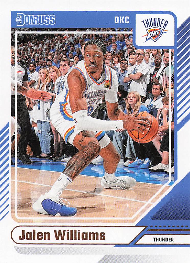 2024-25 Donruss Basketball Jalen Williams #20