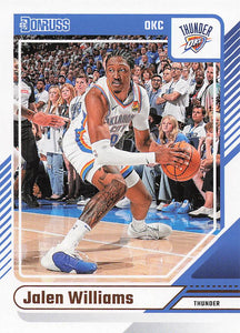 2024-25 Donruss Basketball Jalen Williams #20