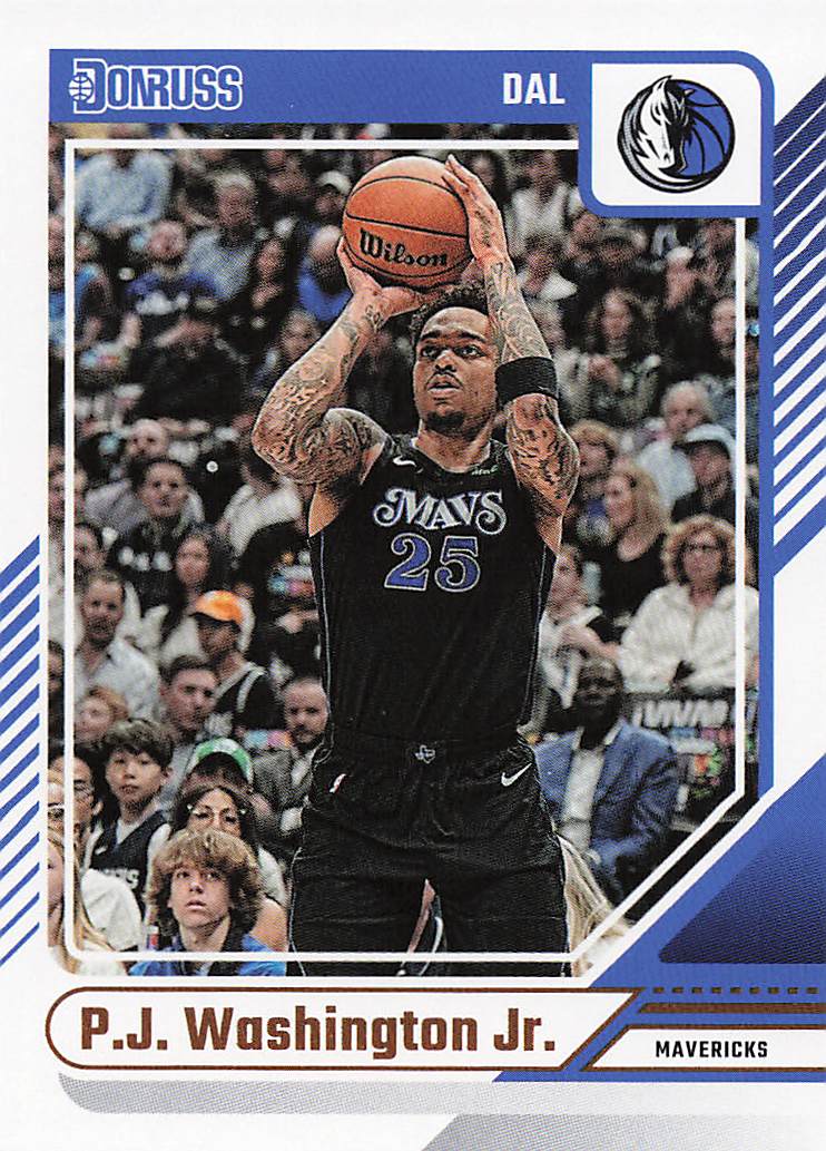 2024-25 Donruss Basketball P.J. Washington Jr. #195