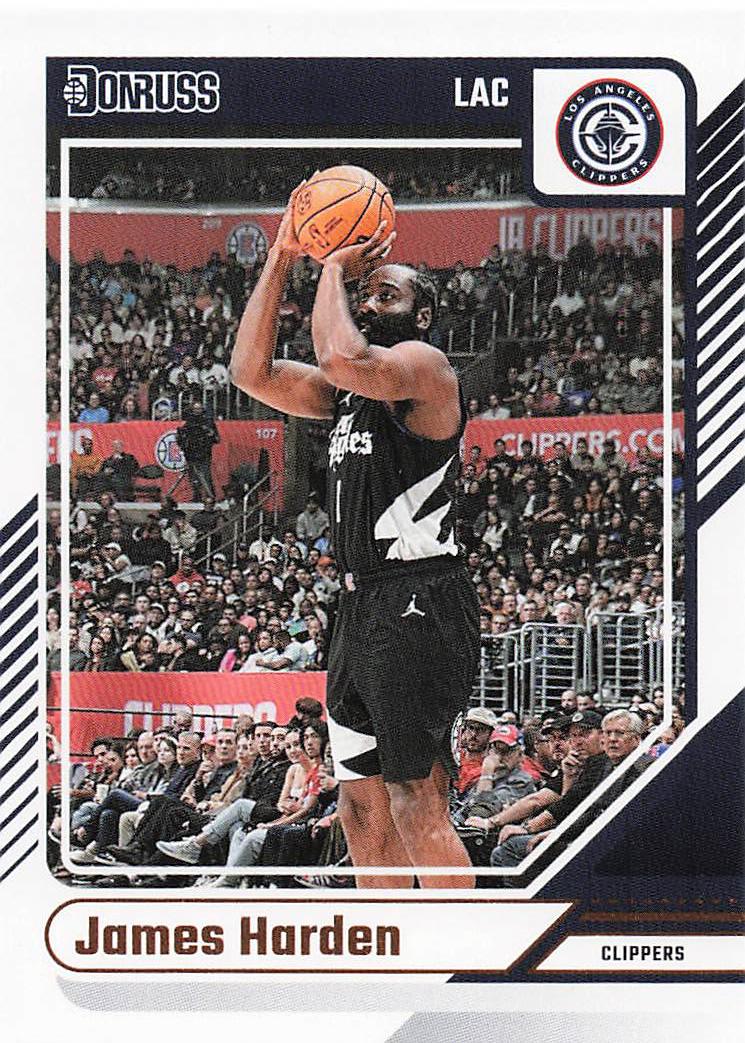 2024-25 Donruss Basketball James Harden #21