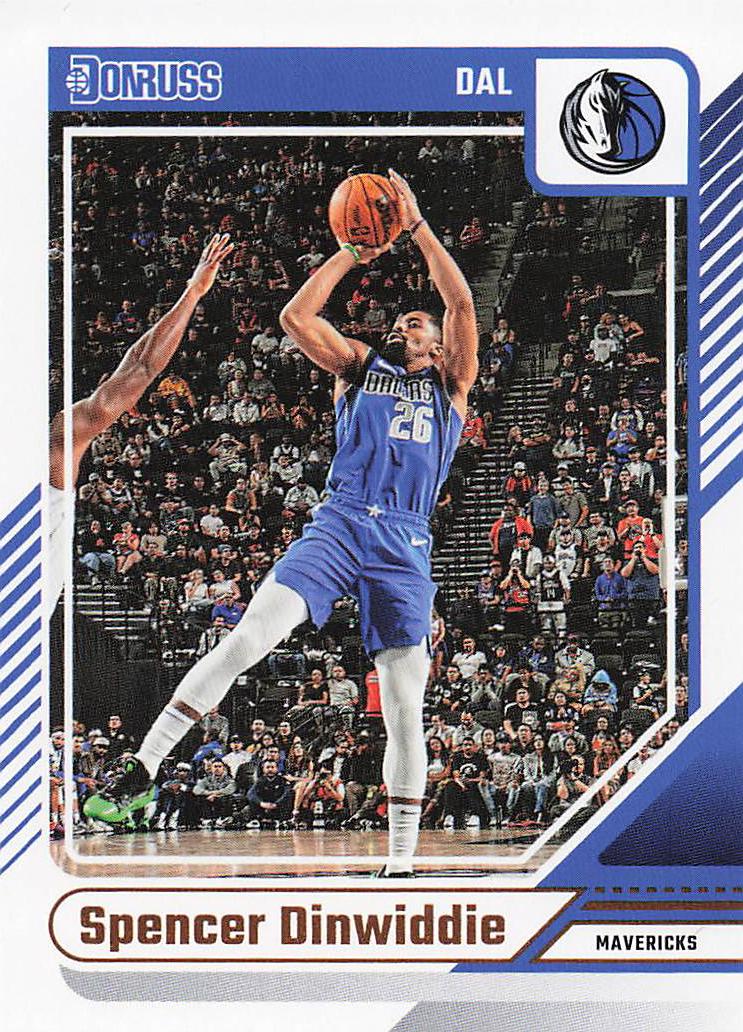 2024-25 Donruss Basketball Spencer Dinwiddie #112