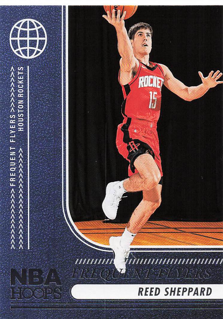 2024-25 Hoops Basketball Frequent Flyers Reed Sheppard #4