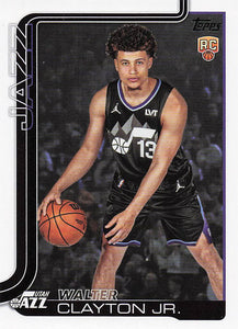 2025-26 Topps Basketball Walter Clayton Jr. #218 Rookie