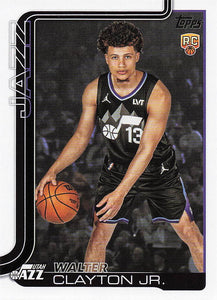 2025-26 Topps Basketball Walter Clayton Jr. #218 Rookie
