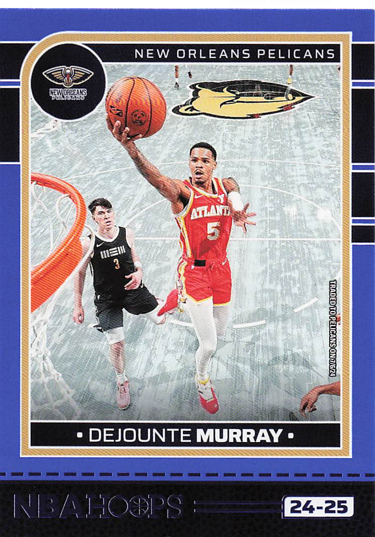 2024-25 Hoops Basketball Blue Dejounte Murray #27