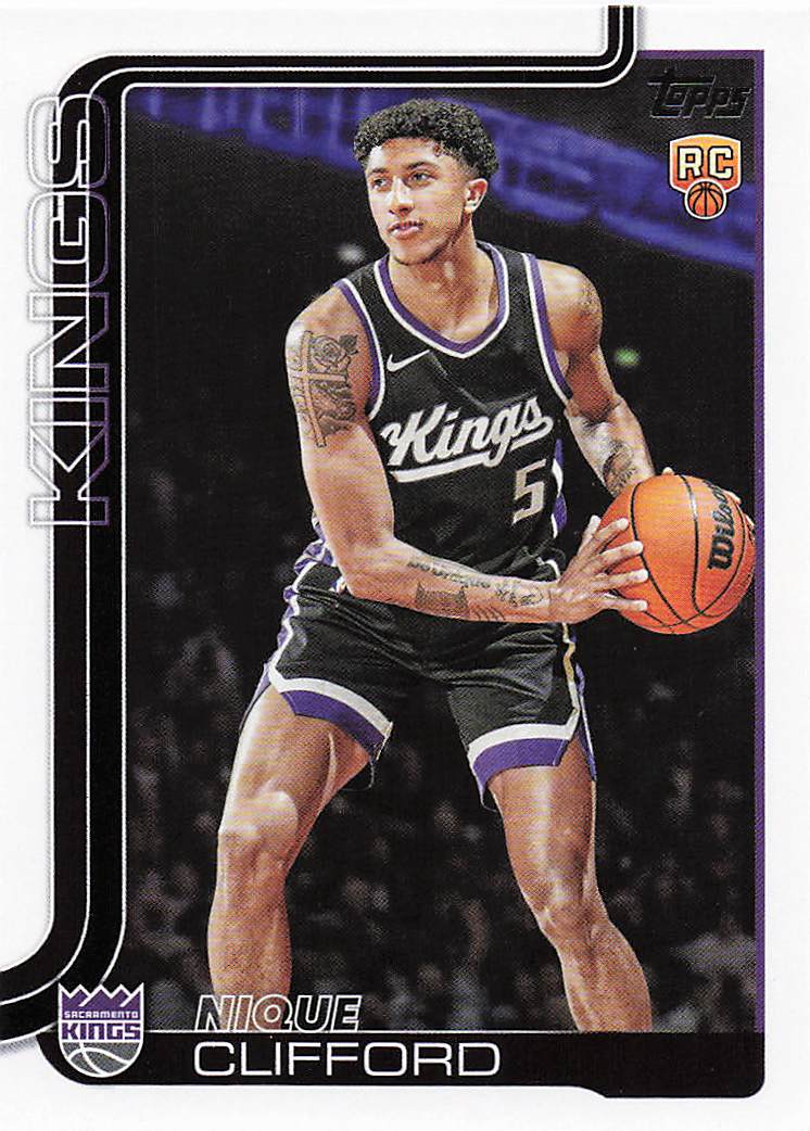 2025-26 Topps Basketball Nique Clifford #224 Rookie