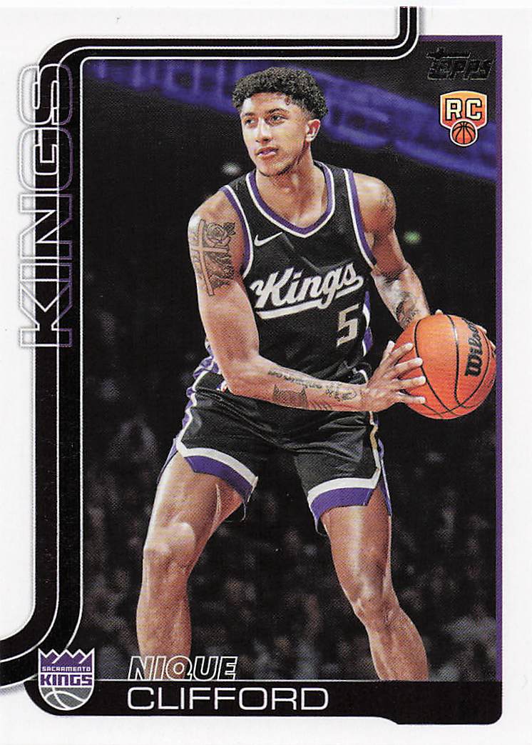 2025-26 Topps Basketball Nique Clifford #224 Rookie