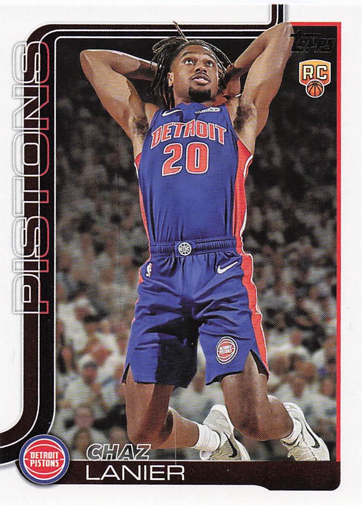 2025-26 Topps Basketball Chaz Lanier #238 Rookie