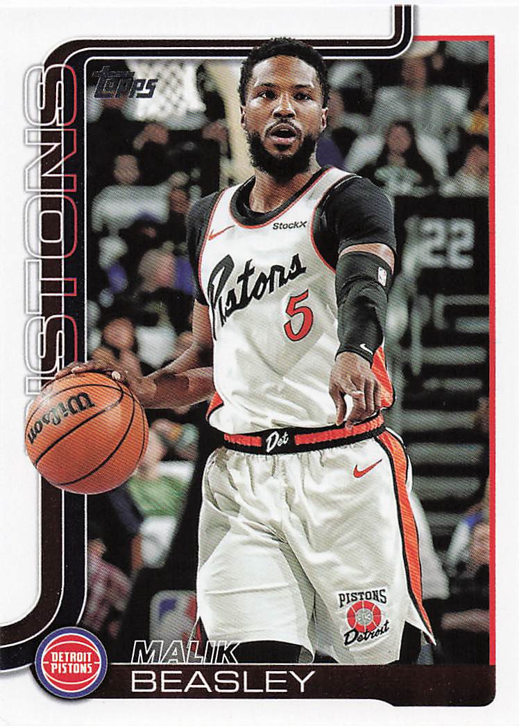 2025-26 Topps Basketball Malik Beasley #43