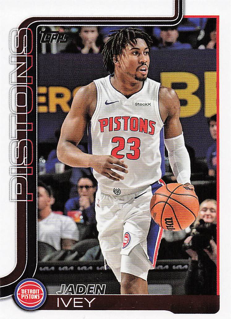 2025-26 Topps Basketball Jaden Ivey #45