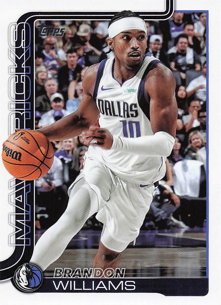 2025-26 Topps Basketball Brandon Williams #171