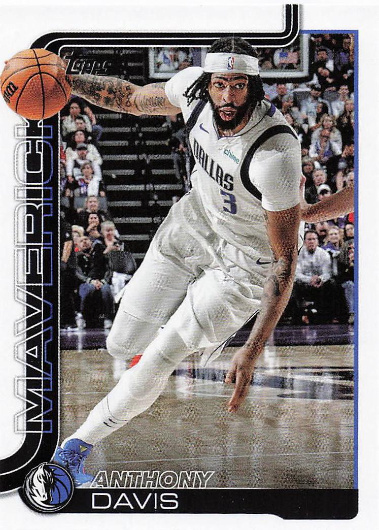 2025-26 Topps Basketball Anthony Davis #169