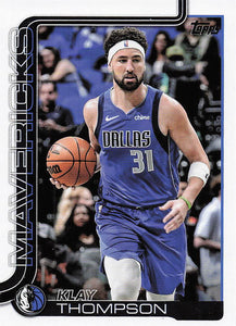 2025-26 Topps Basketball Klay Thompson #170