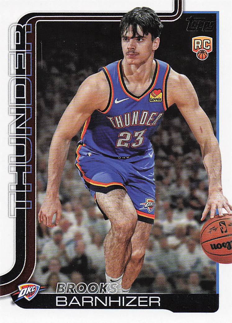 2025-26 Topps Basketball Brooks Barnhizer #245 Rookie