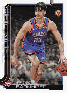 2025-26 Topps Basketball Brooks Barnhizer #245 Rookie