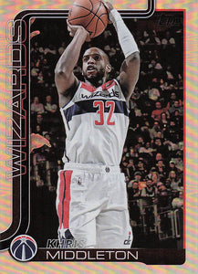 2025-26 Topps Basketball Rainbow Foilboard Khris Middleton #100