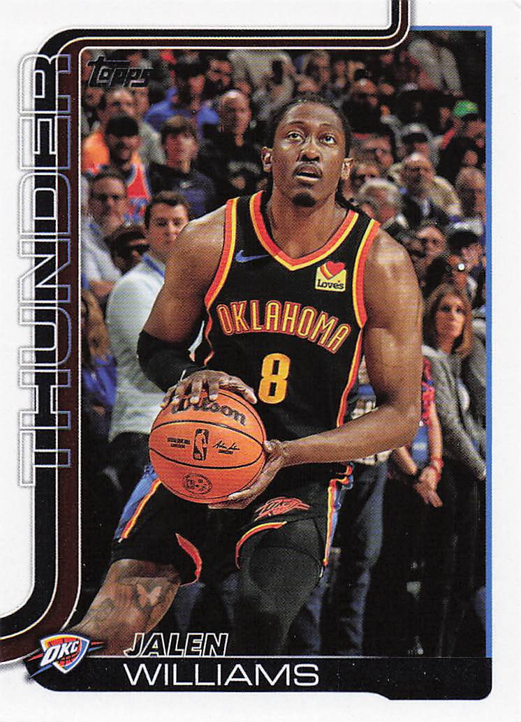 2025-26 Topps Basketball Jalen Williams #116