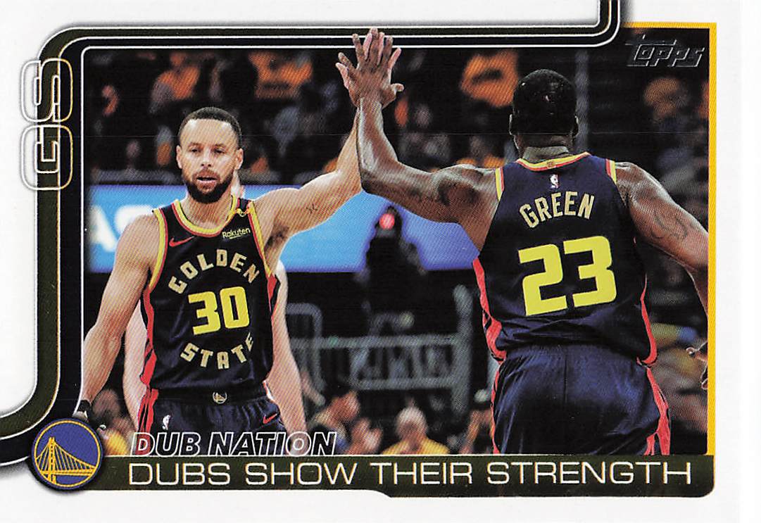 2025-26 Topps Basketball Dubs Nation: Dubs Show Their Strength #291