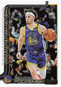 2025-26 Topps Basketball Brandin Podziemski #141