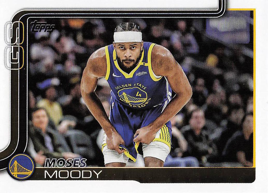 2025-26 Topps Basketball Moses Moody #140
