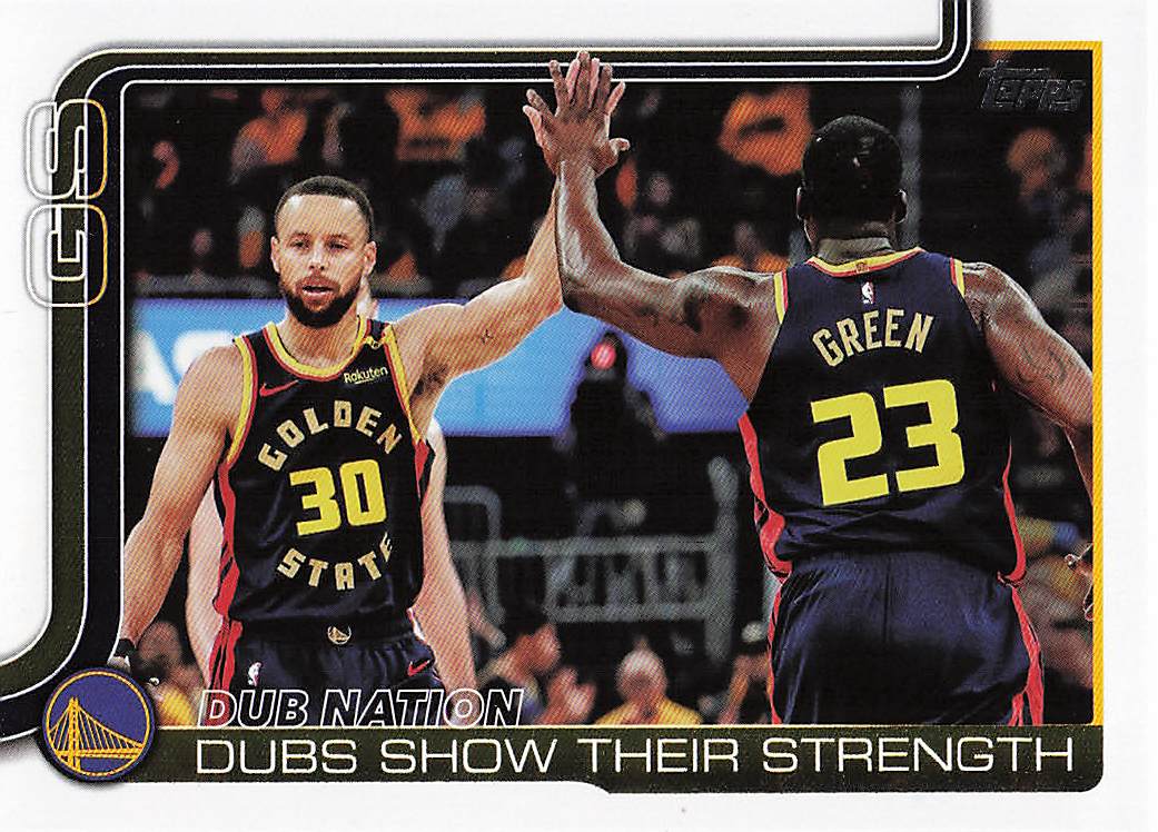2025-26 Topps Basketball Dubs Nation: Dubs Show Their Strength #291