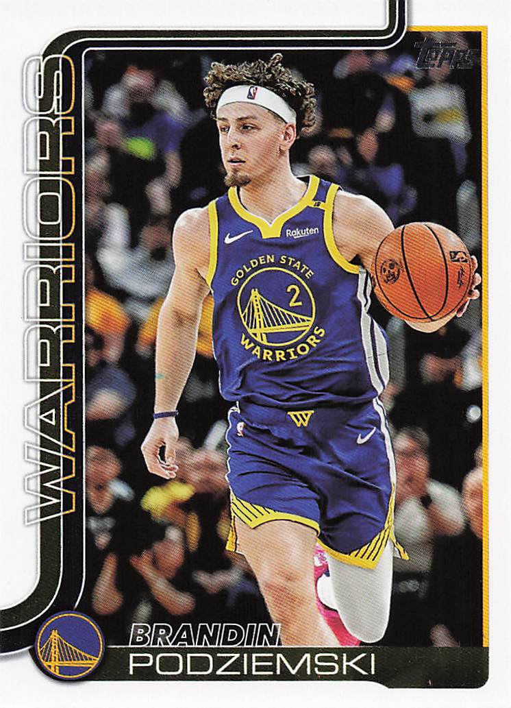 2025-26 Topps Basketball Brandin Podziemski #141