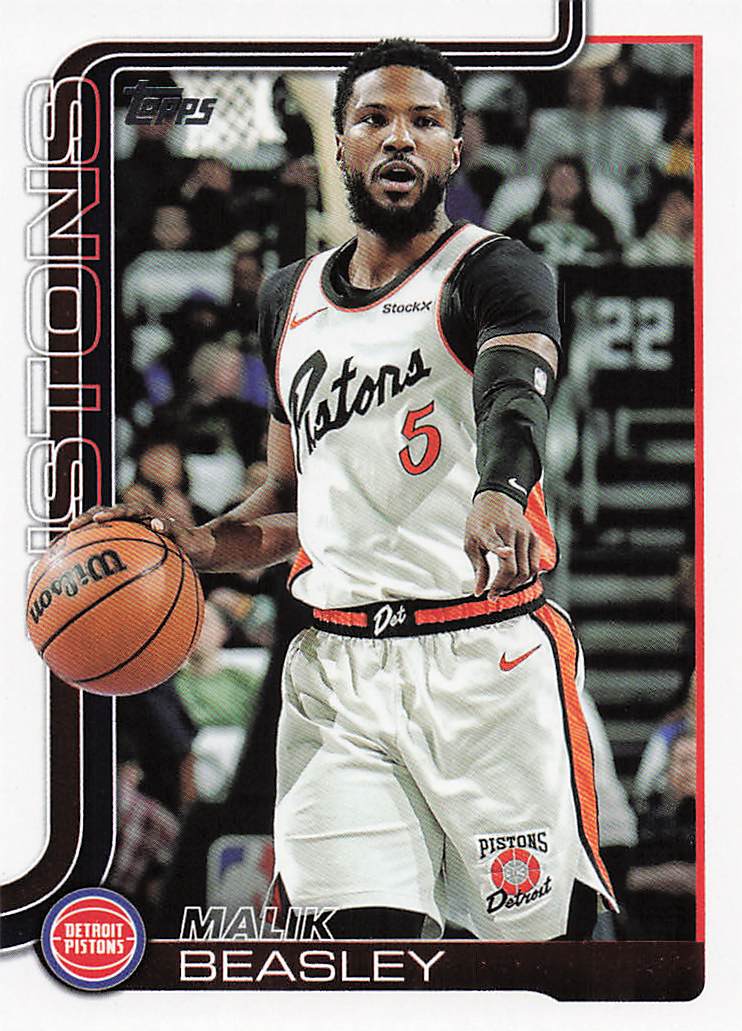 2025-26 Topps Basketball Malik Beasley #43