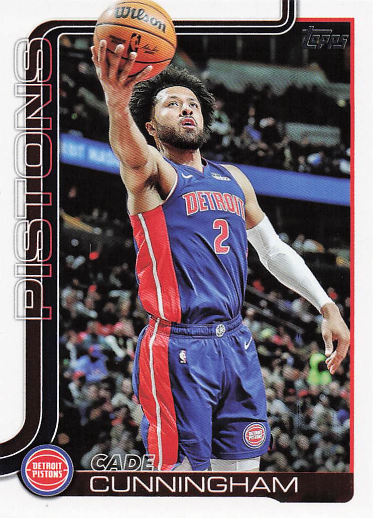 2025-26 Topps Basketball Cade Cunningham #40