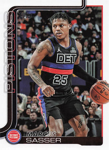 2025-26 Topps Basketball Marcus Sasser #46