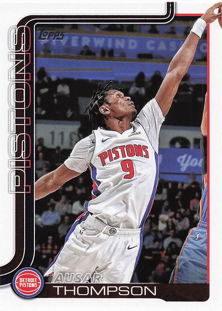 2025-26 Topps Basketball Ausar Thompson #44