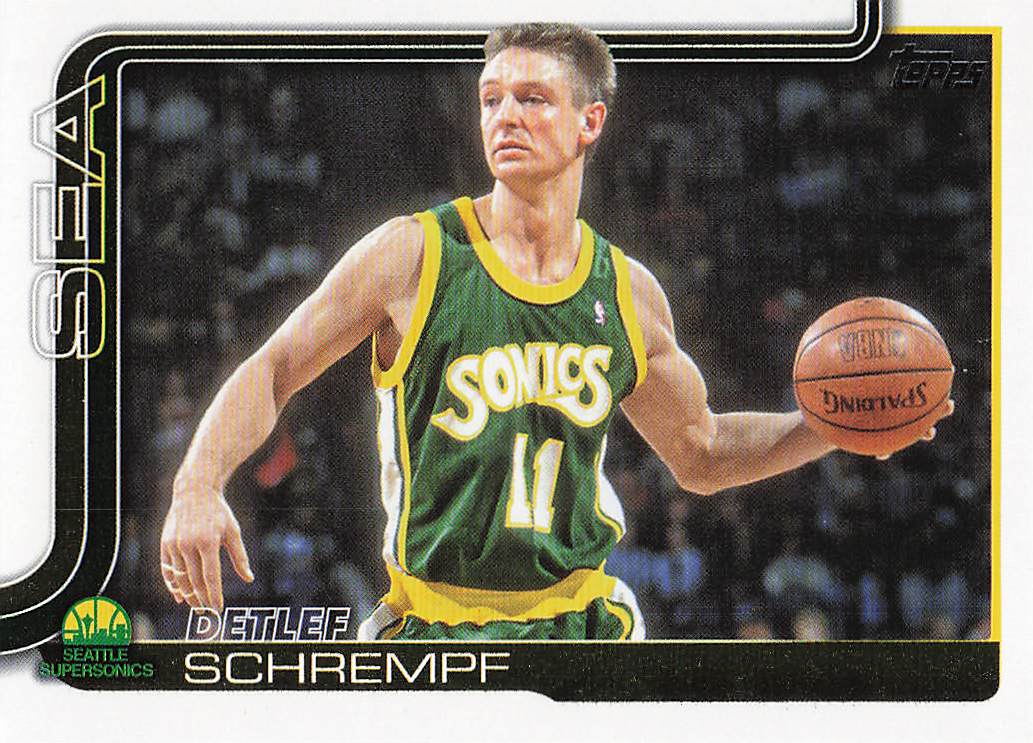 2025-26 Topps Basketball Rainbow Foilboard Detlef Schrempf #270