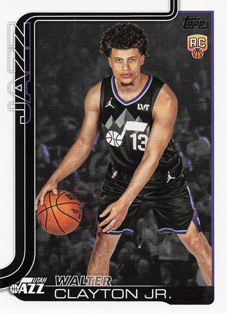 2025-26 Topps Basketball Walter Clayton Jr. #218 Rookie