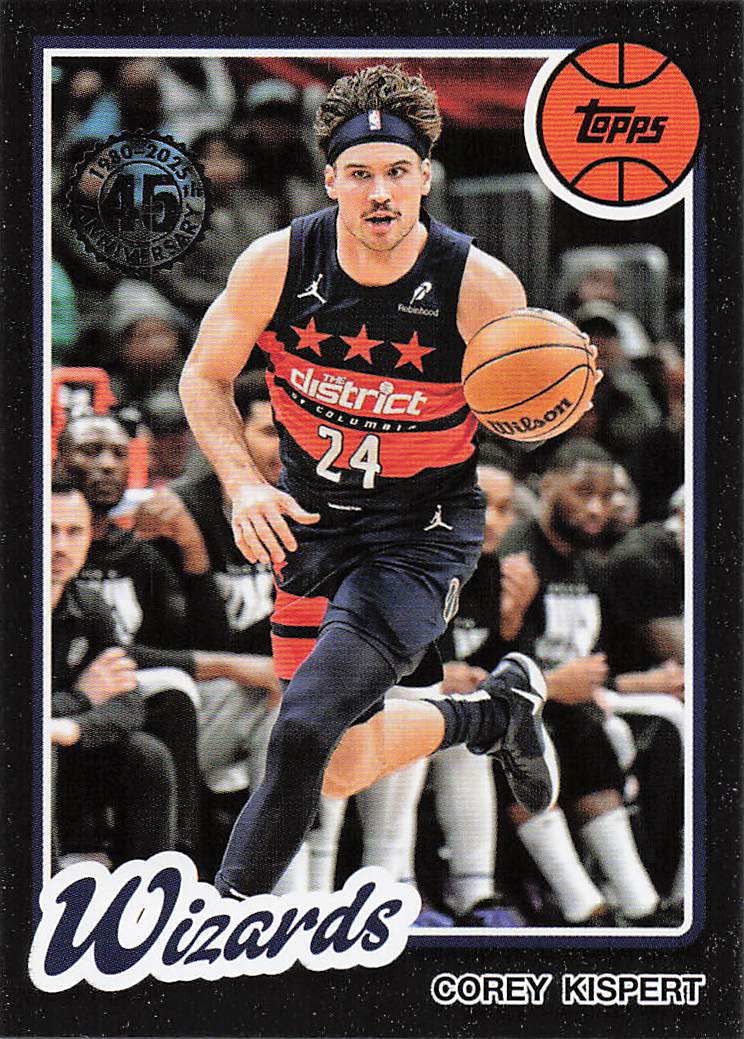 2025-26 Topps Basketball 1980-81 Topps Basketball Corey Kispert #80BK-13