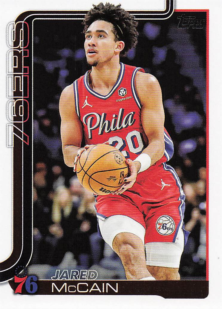 2025-26 Topps Basketball Jared McCain #24