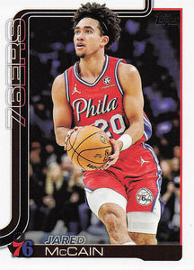 2025-26 Topps Basketball Jared McCain #24