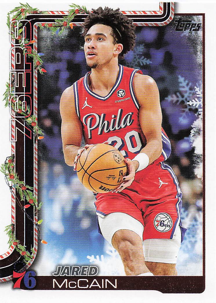 2025-26 Topps Holiday Basketball Jared McCain #H20