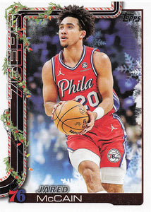 2025-26 Topps Holiday Basketball Jared McCain #H20