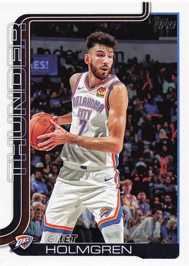 2025-26 Topps Basketball Chet Holmgren #118