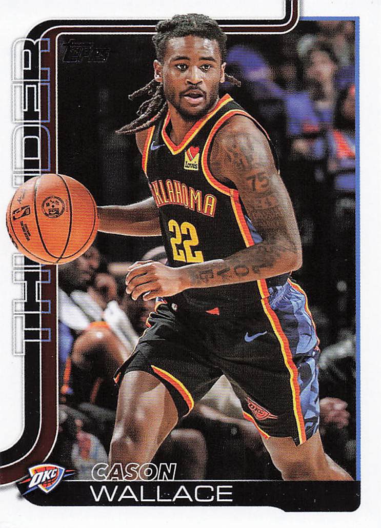 2025-26 Topps Basketball Cason Wallace #119