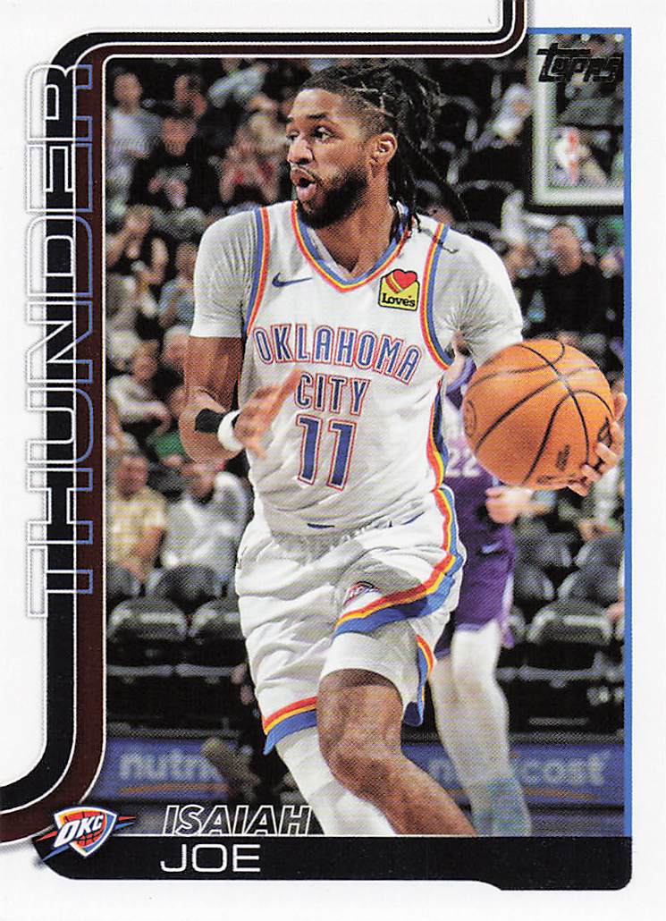 2025-26 Topps Basketball Isaiah Joe #121