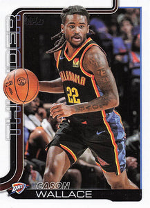 2025-26 Topps Basketball Cason Wallace #119