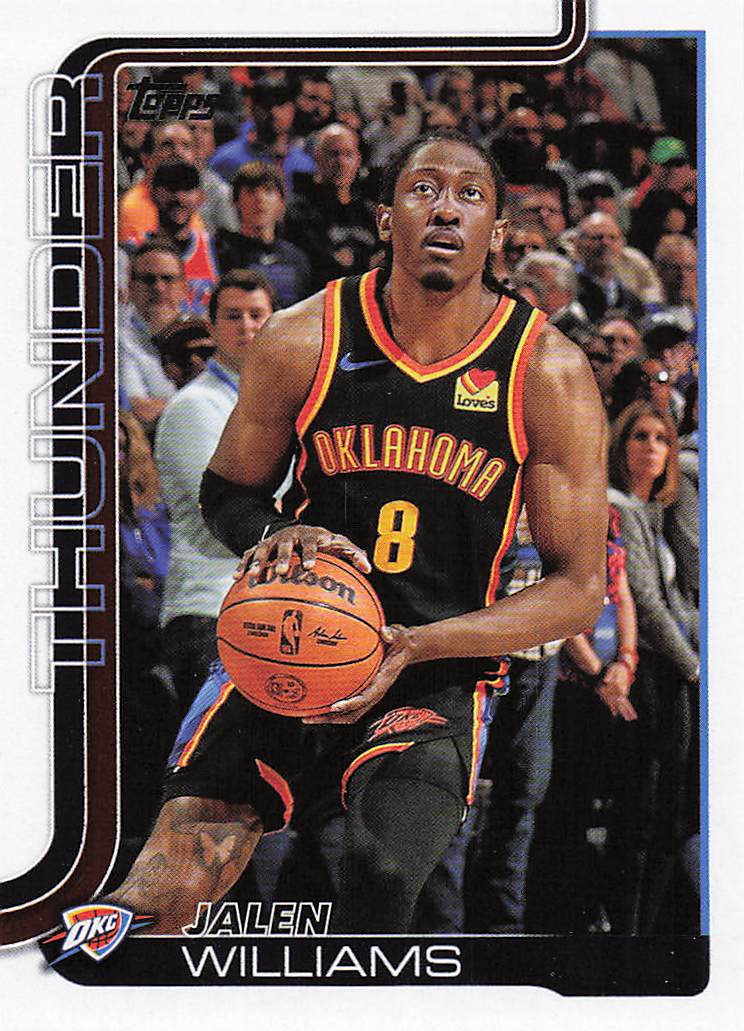 2025-26 Topps Basketball Jalen Williams #116