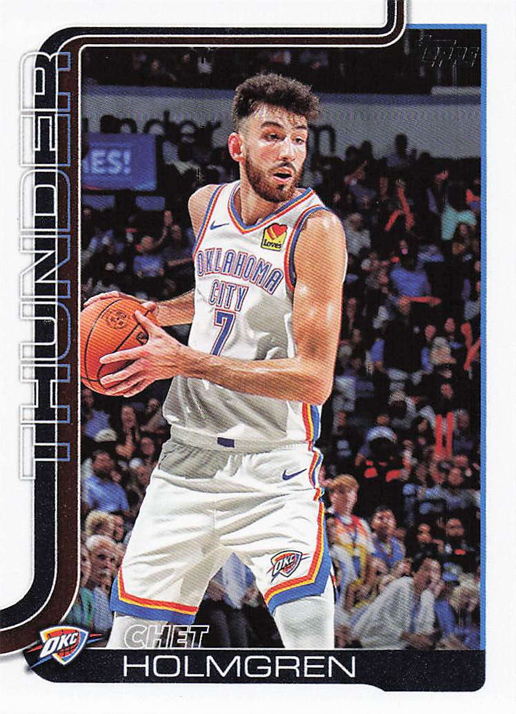 2025-26 Topps Basketball Chet Holmgren #118