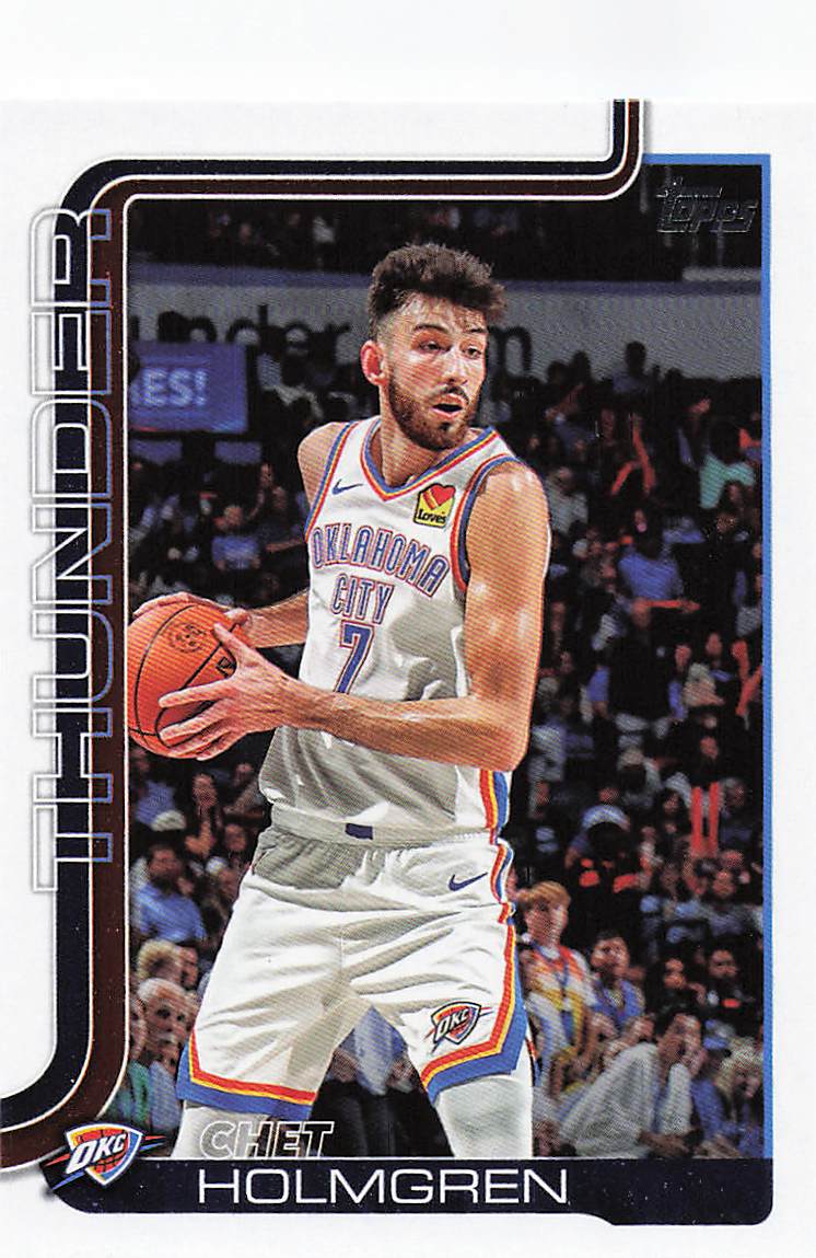 2025-26 Topps Basketball Chet Holmgren #118