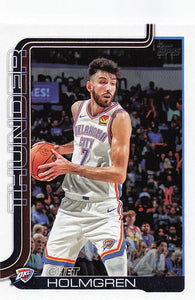 2025-26 Topps Basketball Chet Holmgren #118