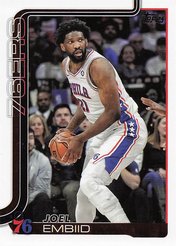 2025-26 Topps Basketball Joel Embiid #22