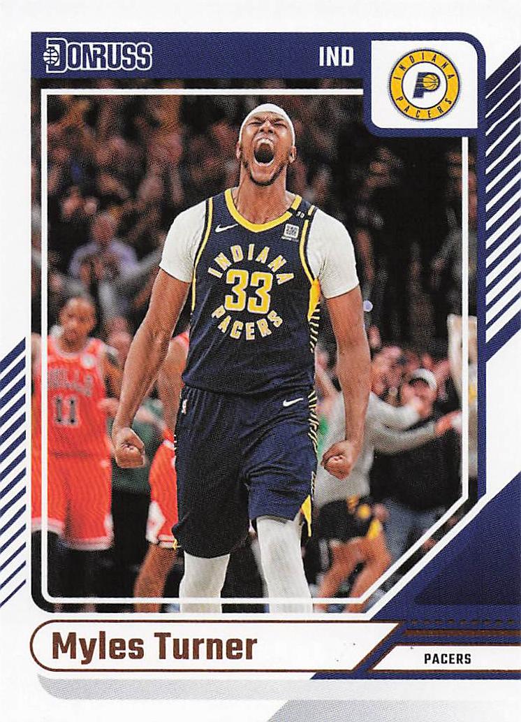 2024-25 Donruss Basketball Myles Turner #29